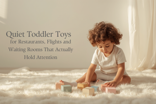 Quiet Toddler Toys for Restaurants, Flights and Waiting Rooms That Actually Hold Attention