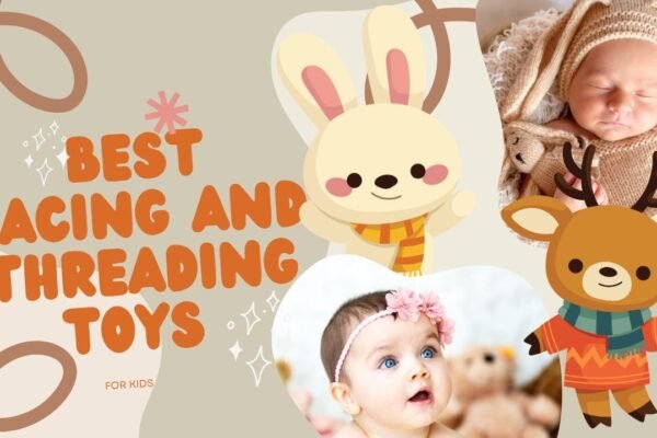 Lacing and Threading Toys for Preschoolers Developing Fine Motor Skills