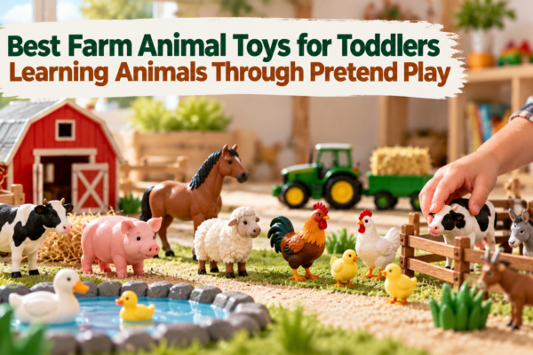 Farm Animal Toys for Toddlers Learning Through Pretend Play