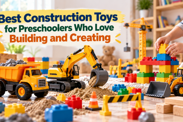 Construction Toys for Preschoolers Who Love Building and Creating