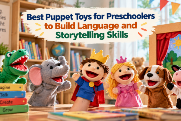 Puppet Toys for Preschoolers to Build Language and Storytelling Skills