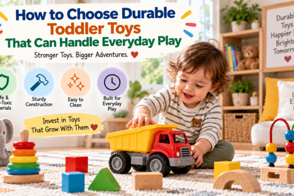 How to Choose Durable Toddler Toys That Can Handle Everyday Play