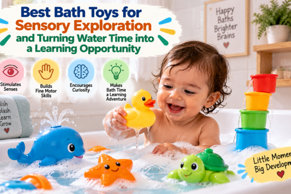 Best Bath Toys for sensory exploration and turning water time into a learning opportunity