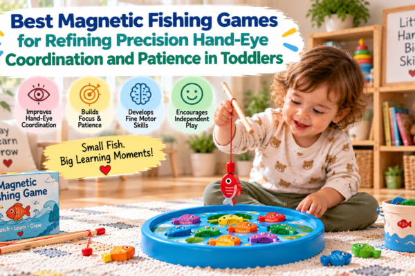 Best Magnetic Fishing Games for refining precision hand-eye coordination and patience in toddlers