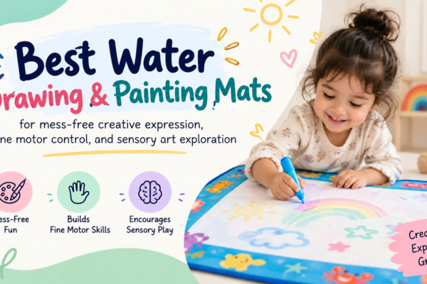 Best Water Drawing and Painting Mats for mess-free creative expression, fine motor control & sensory art exploration