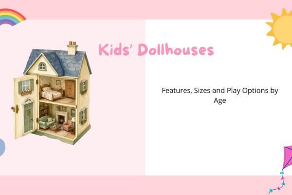Kids’ Dollhouses by Age: Features, Sizes and Play Options